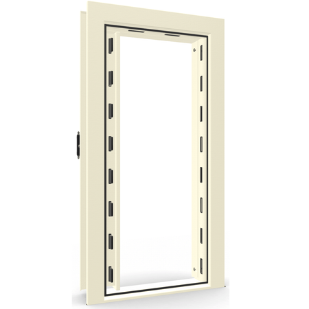 Vault Door Series | Out-Swing | Right Hinge | Black Gloss | Electronic Lock