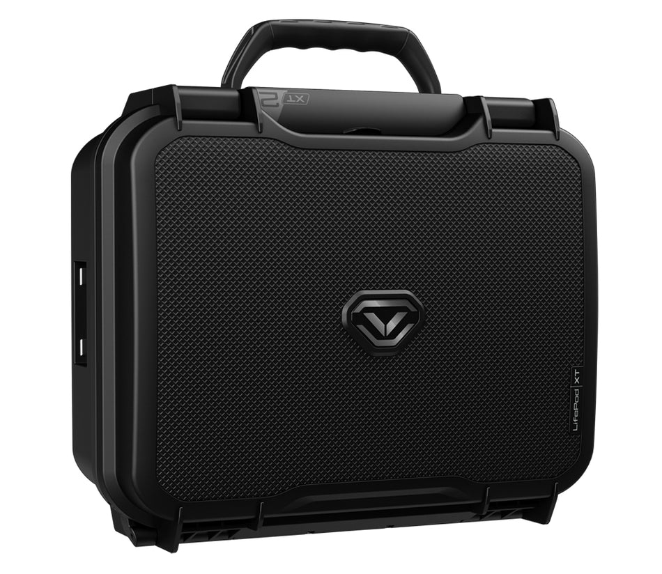 Vaultek XT Series LifePod with Lid Organizer, pistol/mag racks (Black)