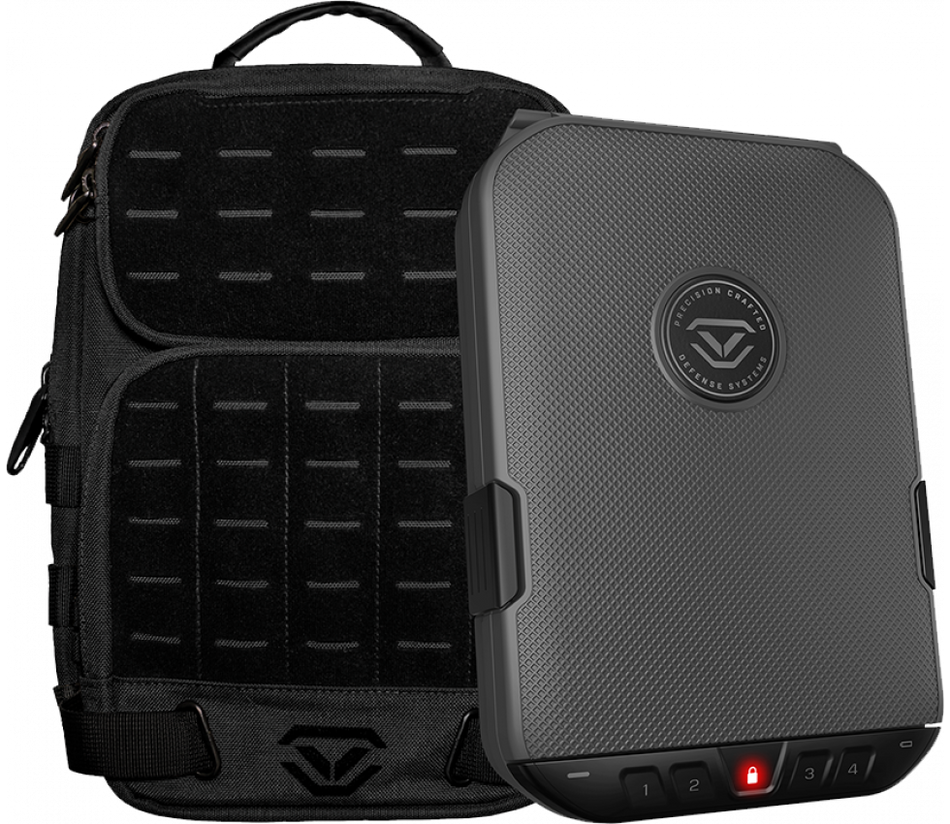 Vaultek LifePod 2.0 Tactical Bag Combo (Black Bag/TG LifePod)
