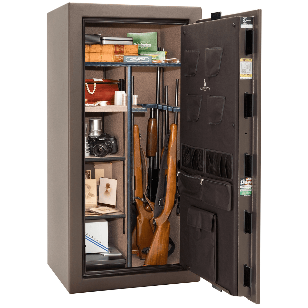 Timber Ridge Safe D23 Colonial Series | Level 6 Security | 75 Minute Fire Protection – Blue ...