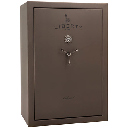 Colonial Series | Level 4 Security | 75 Minute Fire Protection | 35 | DIMENSIONS: 60.5"(H) X 42”(W) X 22"(D*) | Bronze Textured | Mechanical Lock - closed