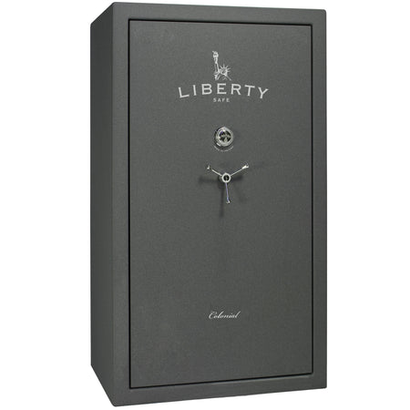 Colonial Series | Level 4 Security | 75 Minute Fire Protection | 50 PRO FLEX | DIMENSIONS: 72.5"(H) X 42"(W) X 27.5"(D*) | Granite Textured | Mechanical Lock - Closed