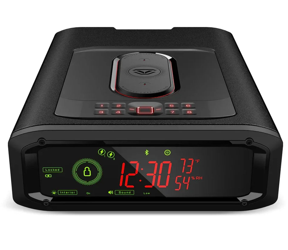Vaultek DS5i Smart Station ViSN Biometric Safe in Covert Black
