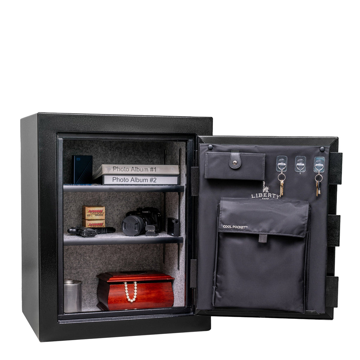 Timber Ridge Safe Keys Home Series | 60 Minute Fire Protection | Textured Black – Blue Ridge ...