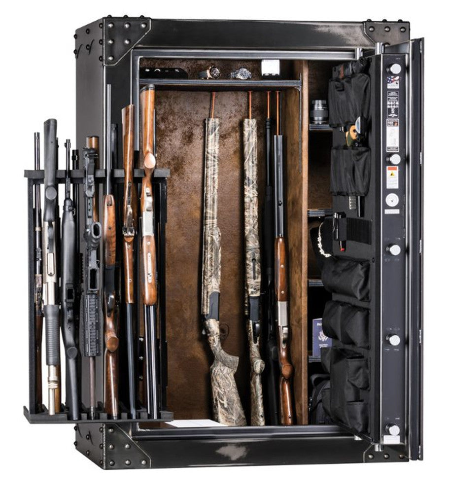 Rhino 13 Gun Swing Out Rack System – Blue Ridge Safe & Vault
