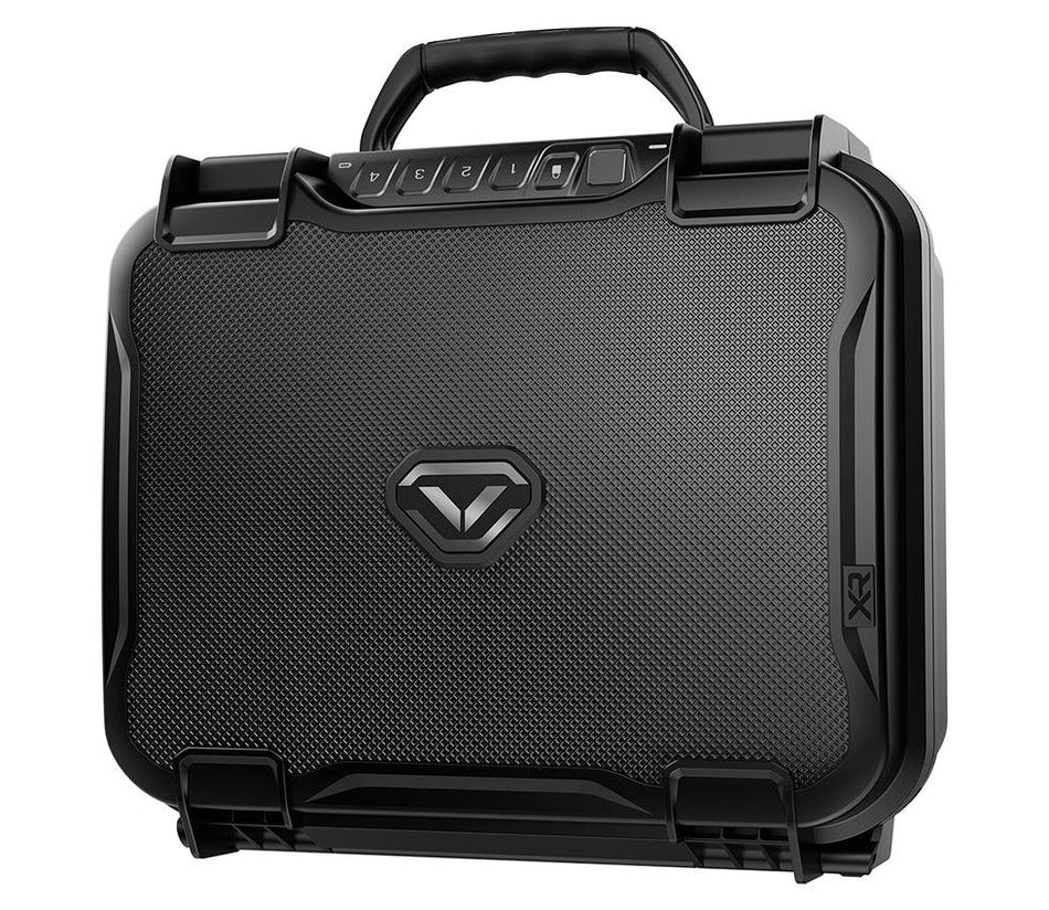 Vaultek LifePod XR Biometric Portable Travel Lockbox with Pluck Foam