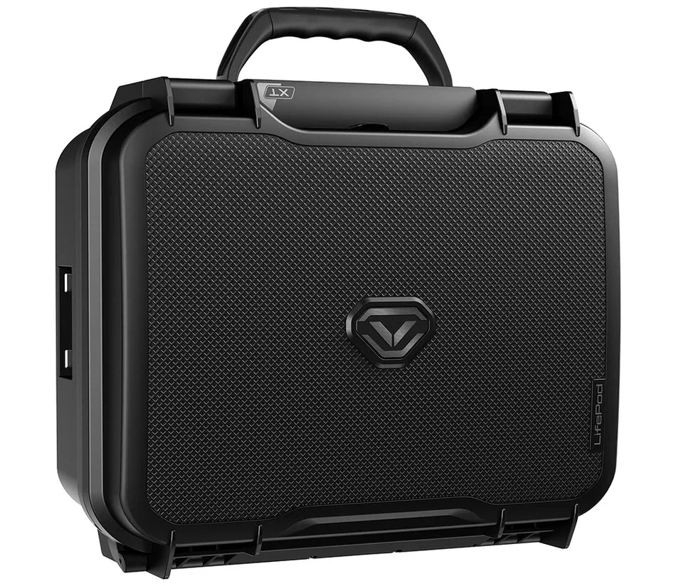 Vaultek LifePod XT Biometric Portable Travel Lockbox with Pluck Foam