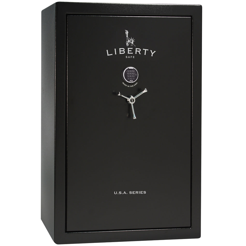 USA 50 | Black Textured | Electronic Lock