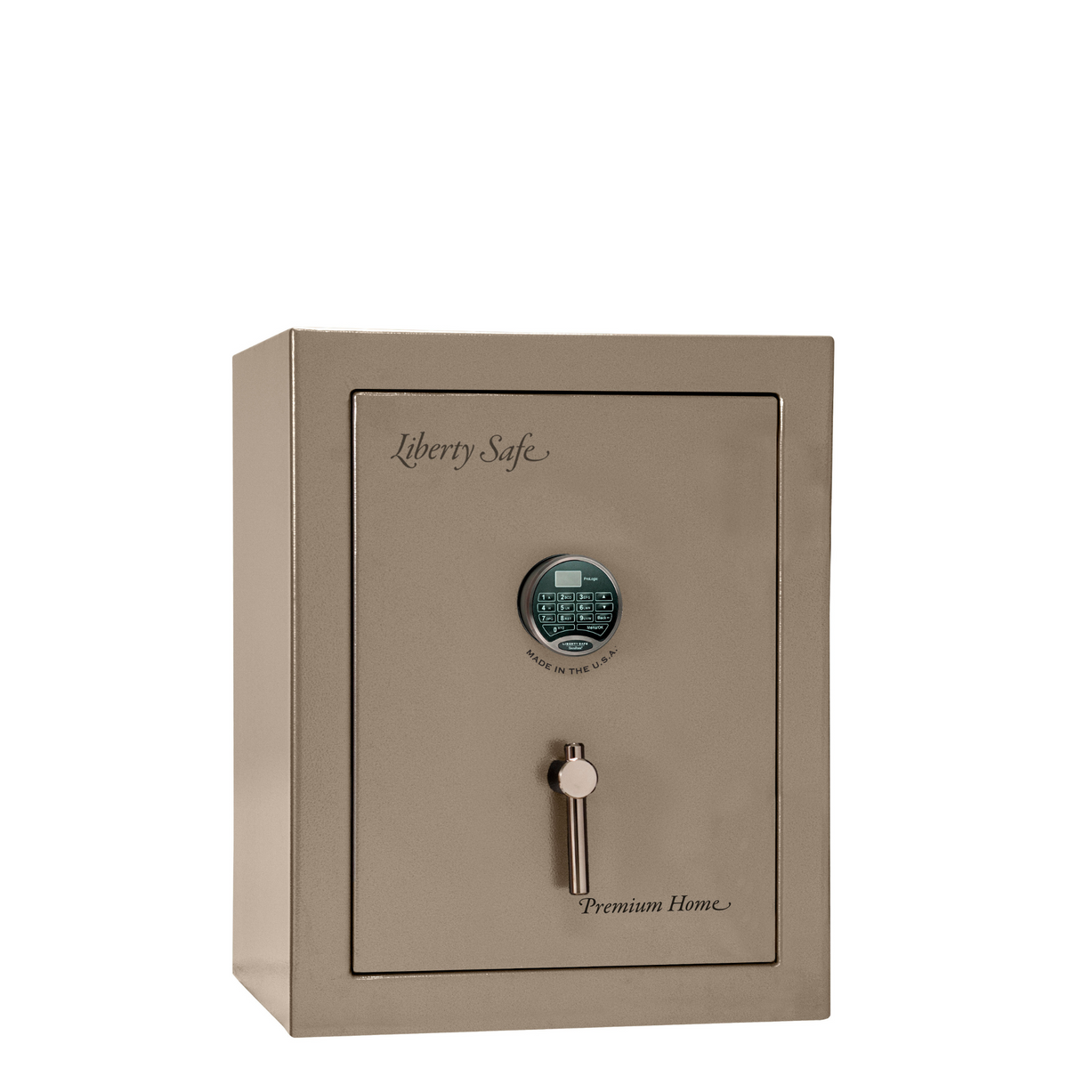 Premium Home Series | Level 7 Security | 2 Hour Fire Protection | 08 | Dimensions: 29.75"(H) x 24.5"(W) x 19"(D) | Champagne Marble - Closed Door