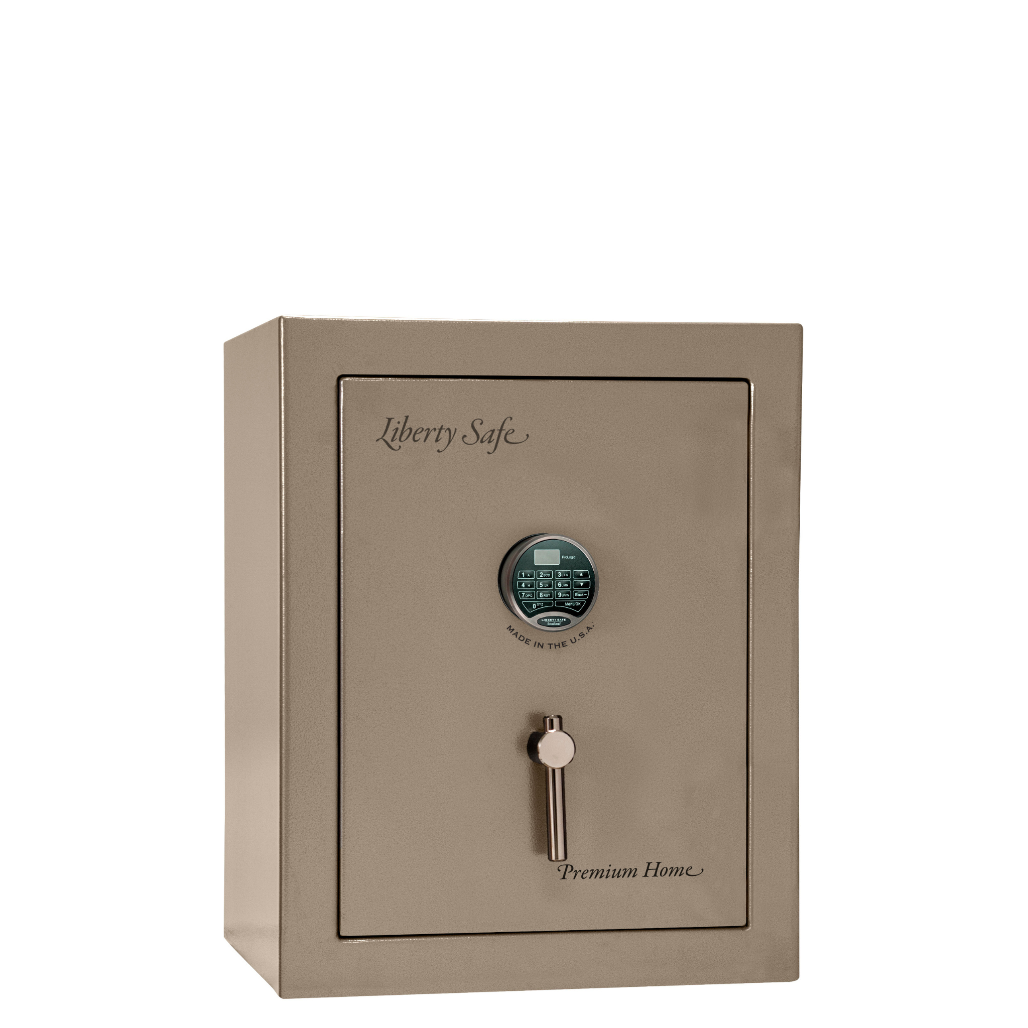 Premium Home Series | Level 7 Security | 2 Hour Fire Protection | 08 | Dimensions: 29.75"(H) x 24.5"(W) x 19"(D) | Champagne Marble - Closed Door