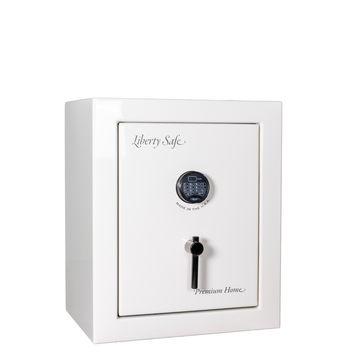 Premium Home Series | Level 7 Security | 2 Hour Fire Protection | 12 | Dimensions: 42&quot;(H) x 24&quot;(W) x 20.25&quot;(D) | Gray Gloss - Closed Door